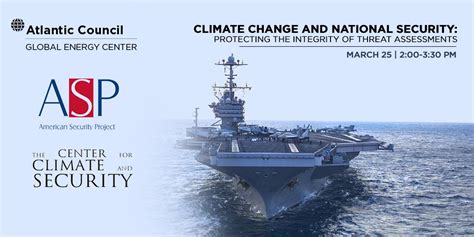 Event: Climate Change & National Security: Protecting the Integrity of ...