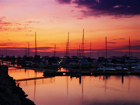 boat marina sunset | Flickr - Photo Sharing!