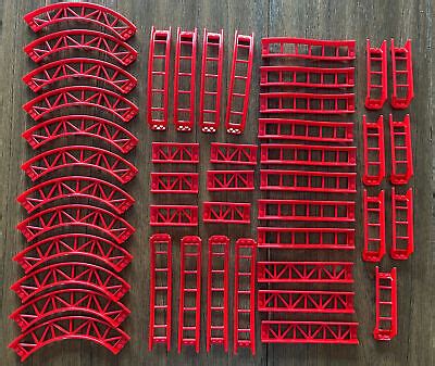 NEW Lego Roller Coaster Track Red (10261) - All 44 Pieces | eBay