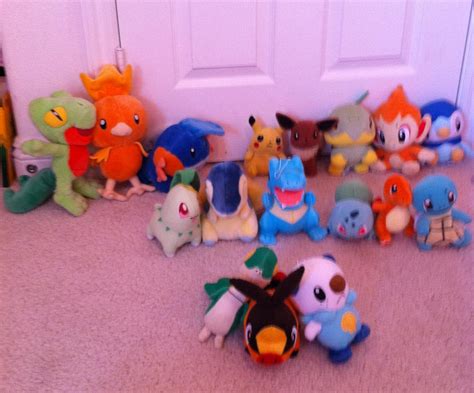 starter pokemon plushies by yinyangtigre on DeviantArt