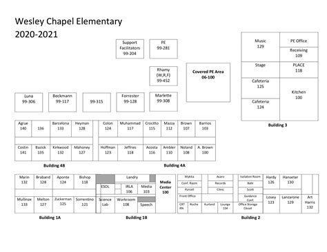 School Map | Wesley Chapel Elementary School