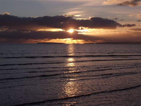 Beautiful welsh sunset at Blackrock Sands | Beautiful places, Sunset ...