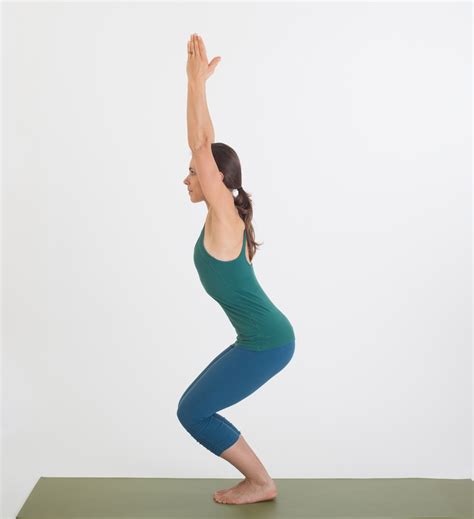 Utkatasana (Chair Pose) Yoga Steps and Benefits - Weight Loss Tips ...