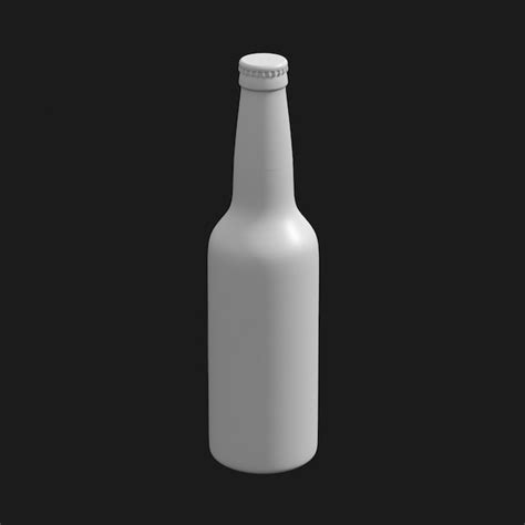 Download Beer Bottle 002 3D Models for free | Freepik