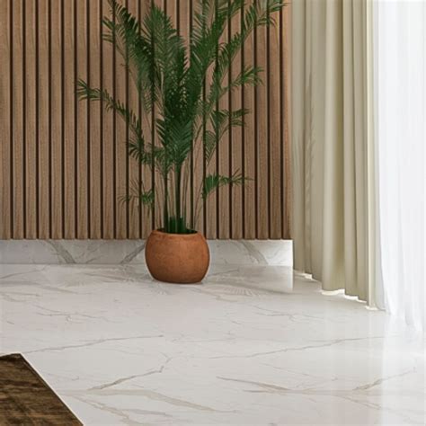 White Marble Floor Tiles Design | Livspace