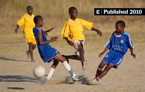 South African Youth League Fights AIDS Through Soccer - The New York Times