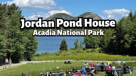 Jordan Pond House - Acadia National Park - YouTube