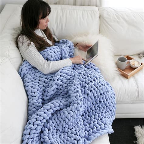 Hand Woven Weighted Blanket | Weighted blanket, Blanket, Cushion cover ...