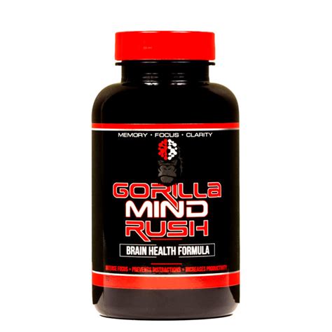 Gorilla Mind Rush Review - Makes You Smart Like a Gorilla - Nootropic Geek