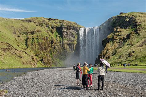 Skógafoss waterfall