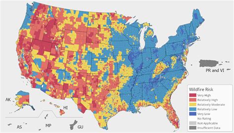 Wildfire Map Of The Usa