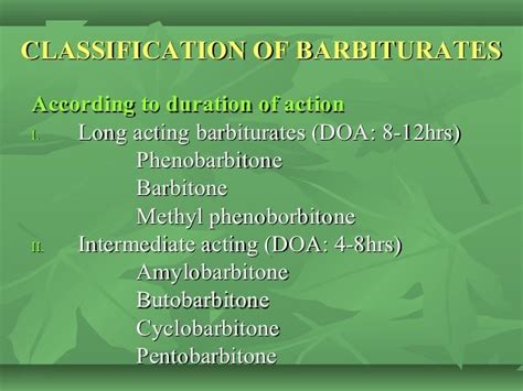 Barbiturates