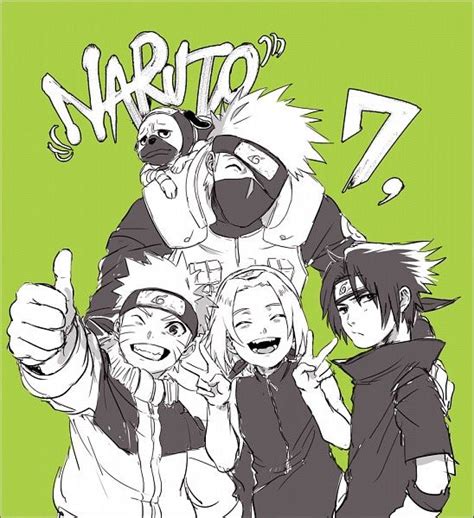 Team 7 naruto zerochan anime image board – Artofit