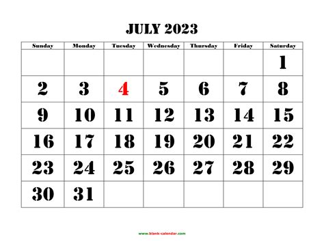 july 2023 printable calendar free download monthly calendar templates ...