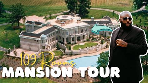 Rick Ross 109 Rooms House Tour - The Biggest Mansion In Georgia - YouTube