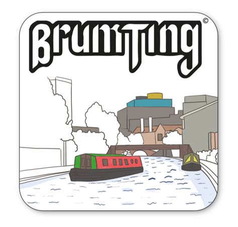 Birmingham Canal Boat Coaster – Brum Ting