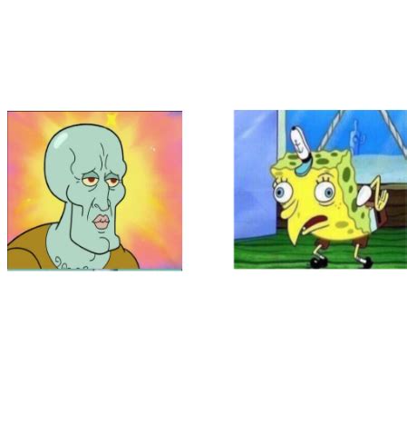 Squidward the Chad Spongebob the Mock Memes - Imgflip