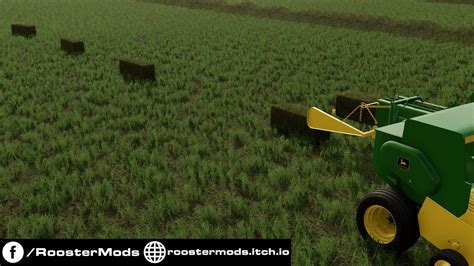 John Deere 348 Baler v1.0 FS22 Mod | Farming Simulator 22 Mod