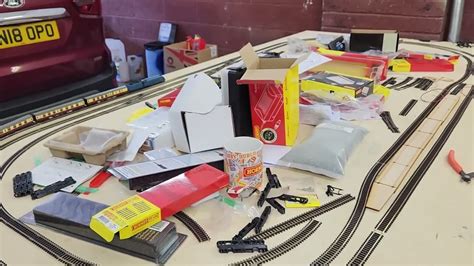 Hornby TT:120 Layout - progress so far - YouTube