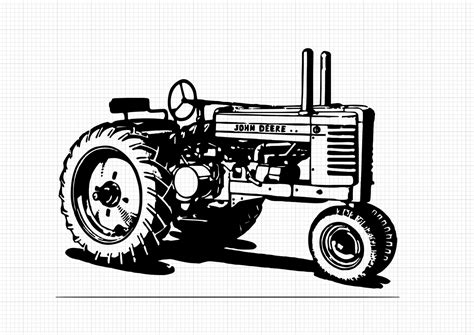 John Deere G Outline Digital Download Png Jpg (Instant Download) - Etsy