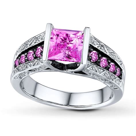 Lab Created Pink Diamond Engagement Rings | Juwelen