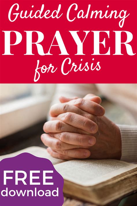 Free Christian Meditation Prayer for Crisis | Christian prayers ...