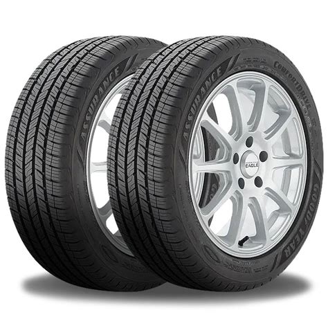 2 Goodyear Assurance Comfortdrive 235/40R19 96V All Season Tires 60K MI ...