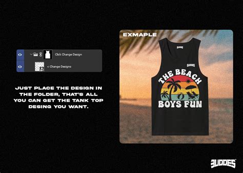 Tank Top Mockup by 3UDDES on Dribbble