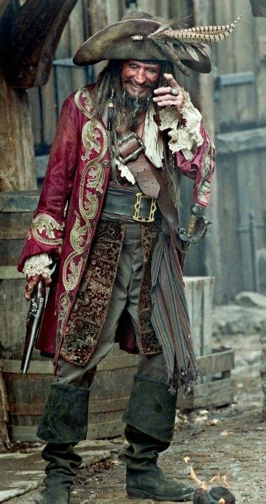 *CAPTAIN BARBOSSA (Geoffrey Rush) ~ PIRATES of the CARIBBEAN: | Pirate ...