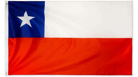 Chile National Flag 3x5 Ft 90x150cm Banner-vivid Color And Uv Fade ...