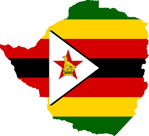 Download Zimbabwe, Flag, Map. Royalty-Free Vector Graphic - Pixabay