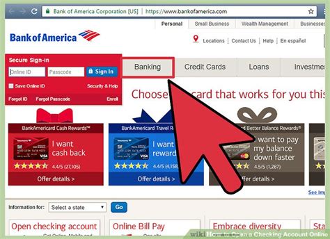 How to Open a Checking Account Online (with Pictures) - wikiHow