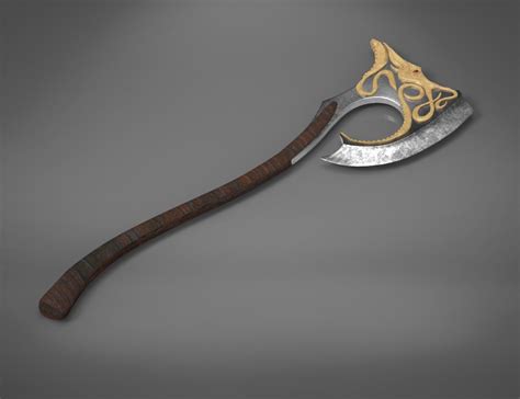 Euron Greyjoy’s Axe – 3Demon – 3D print models download