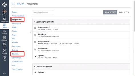 How to Upload Assignments in Canvas - North Orange Continuing Education