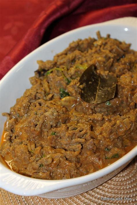 Ground Beef Korma – Ground Beef in Coconut Milk - Cooking with Thas ...