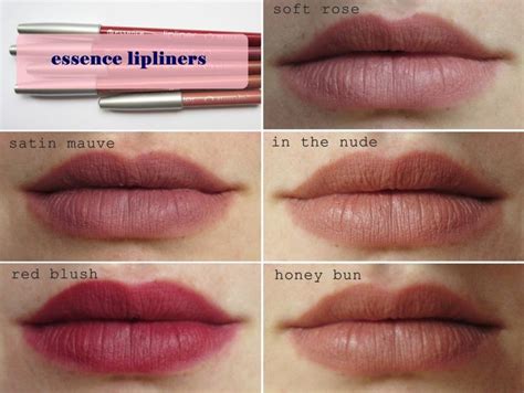 Essence Lip Liner Review - All of these look so pretty and are ...