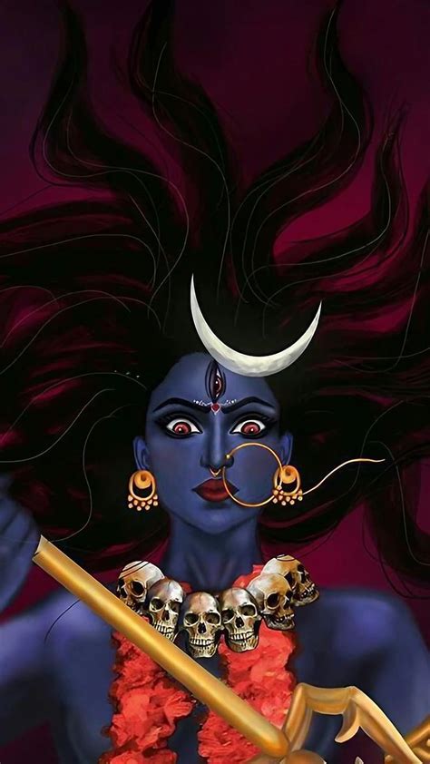 Maa Kali, Art Work, goddess, HD phone wallpaper | Peakpx