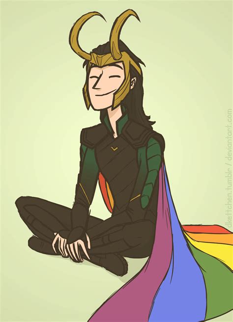 Rainbow Loki by DKettchen on DeviantArt