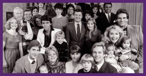 Can you name these vintage soap operas by their cast photos?