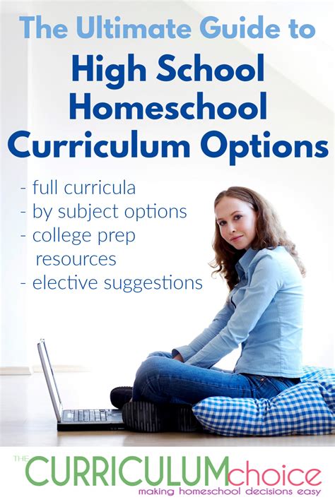 The Ultimate Guide to High School Homeschool Curriculum Options ...