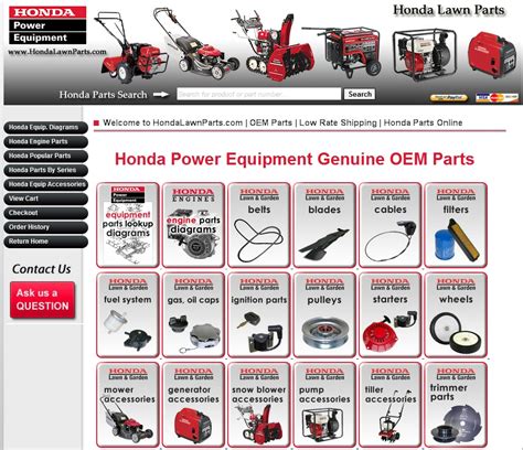 Honda Lawn Mower Parts - fasrdrop