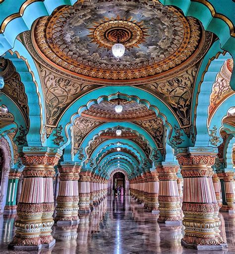 Inside Mysore Palace. [1080*1168] [OC] [Redmi Y2] : india