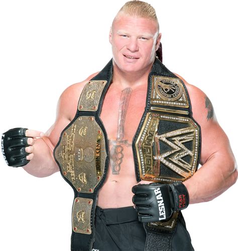 Brock Lesnar WWE World Heavyweight Champion Render by AmbriegnsAsylum16 ...