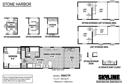 Stone Harbor / 500CTP-FE by Skyline Homes Park Models