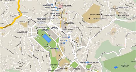 Tourist Spot In Baguio Map - The Tourist Attraction