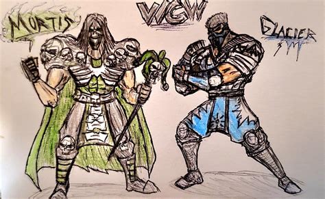 Mortis and Glacier | WCW by Blok--Head on DeviantArt