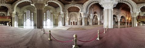 The Hassan II Mosque Interior overview 6 - Morocco 360 Panorama | 360Cities