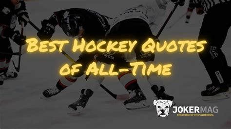 16 Inspirational Hockey Quotes: Motivation From the NHL's Best