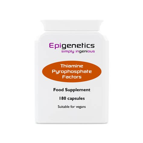 Thiamine Pyrophosphate Factors pack of 180 capsules - Epigenetics