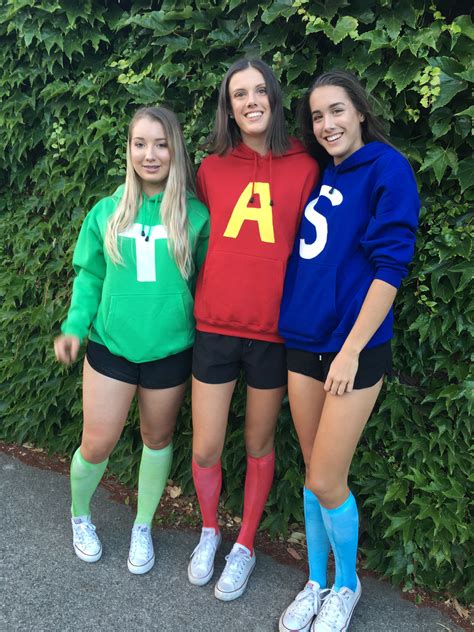 Alvin and the chipmunks costume | Classy halloween costumes, Cute group ...